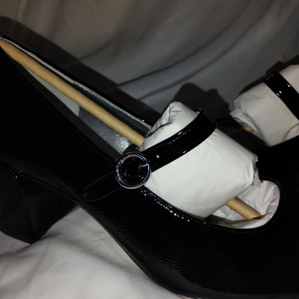 Kate Spade New York  Black Mary Jane High Heel Pumps Size 9.5 Brand New in Box - Picture 8 of 16
